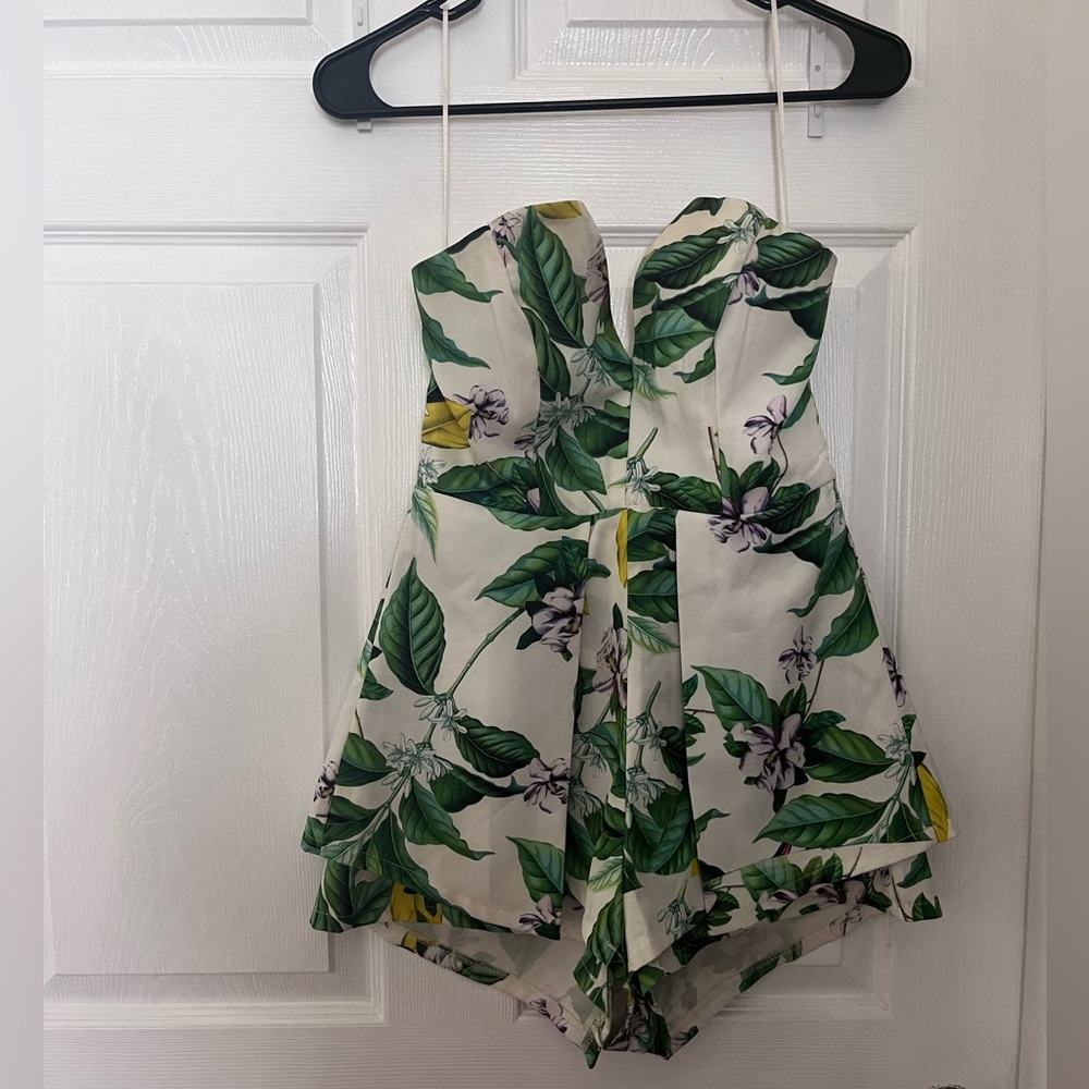 Floral Romper (SM) - Lucy in the Sky